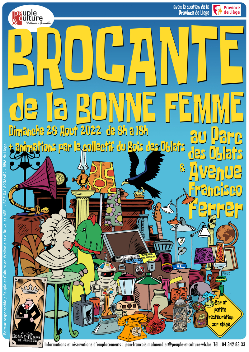 BROCANTE BONNE FEMME province OK