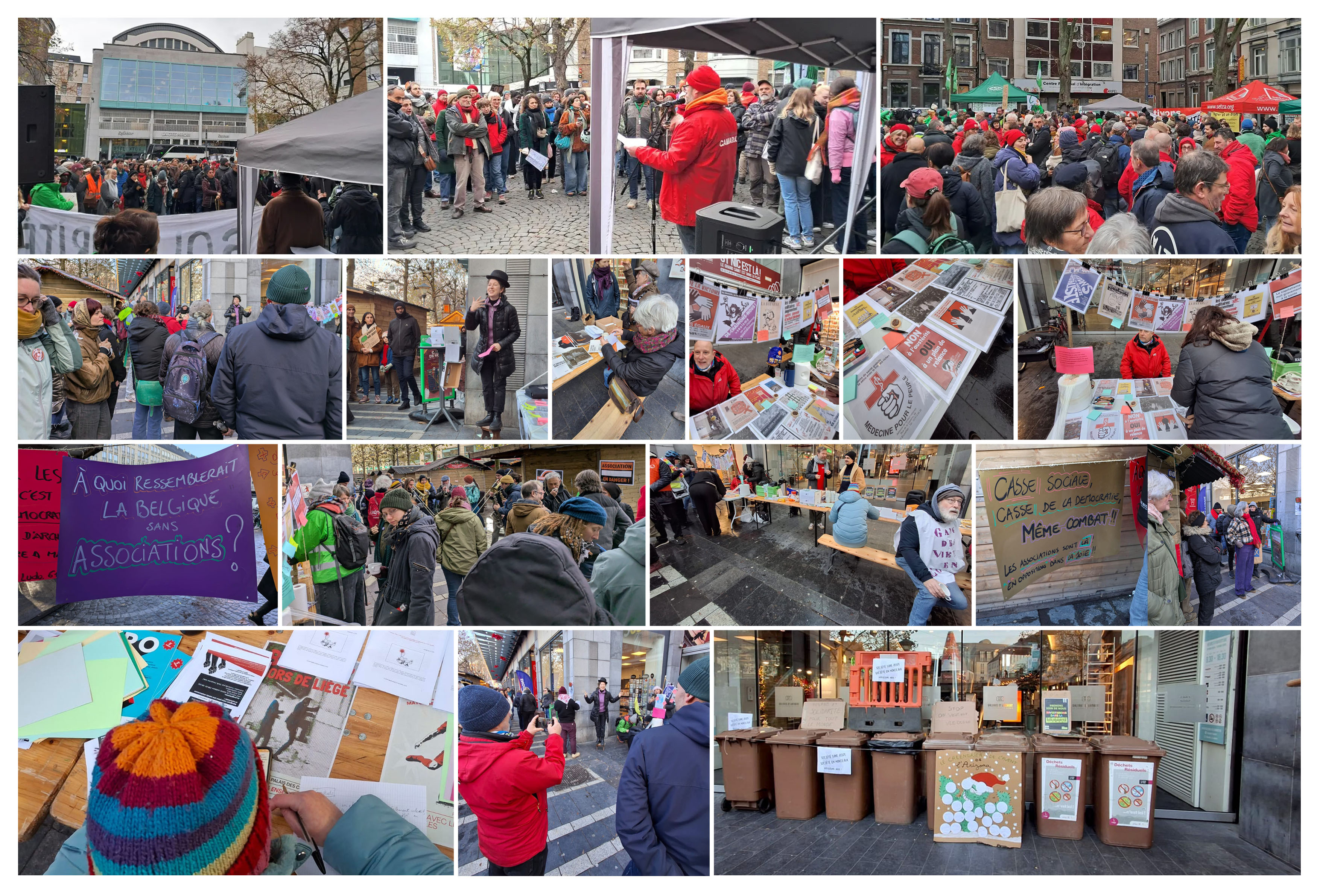 Grêve montage photo