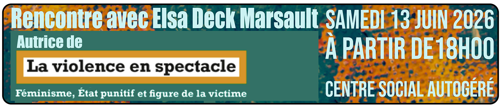 banderolle Deck Marzow RENCONTRE OK
