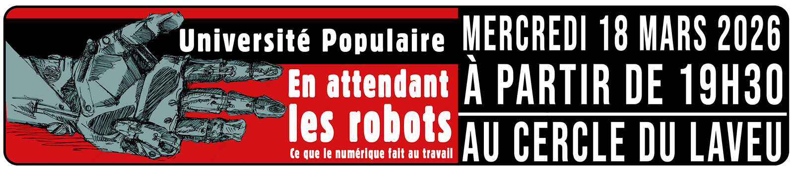 banderolle Robot web