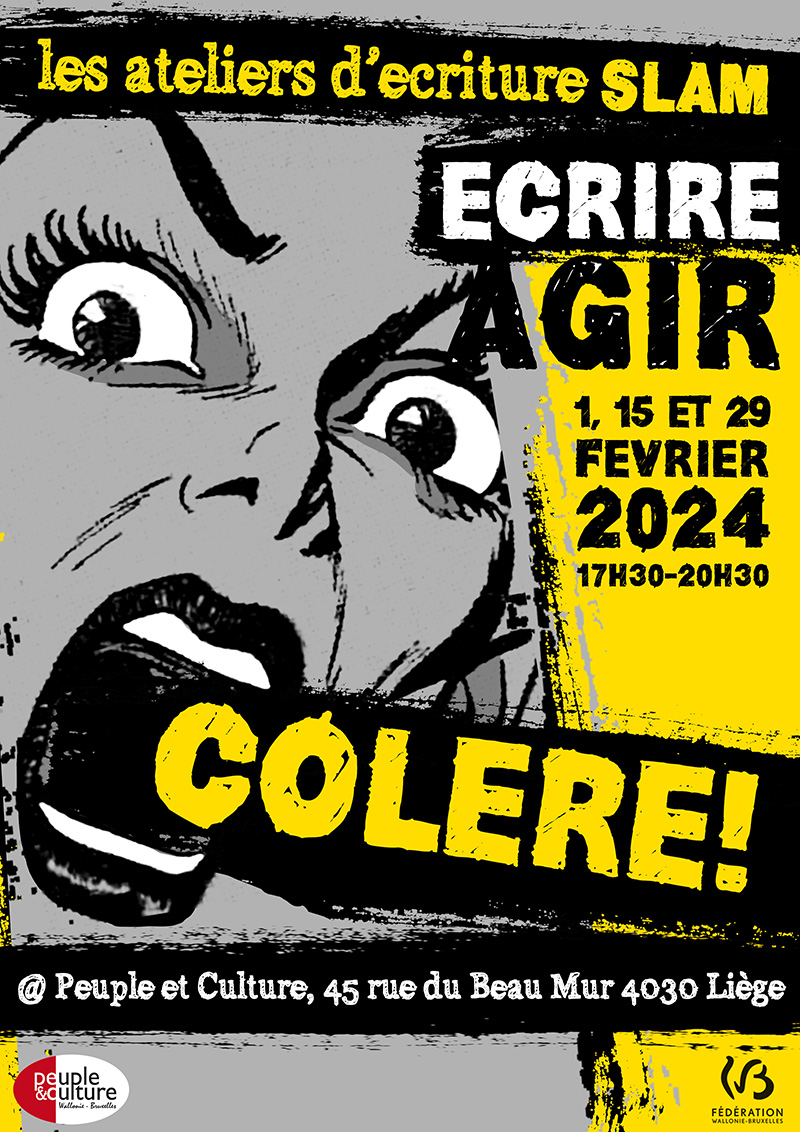 Ecrire Agir Colère fevrier petit