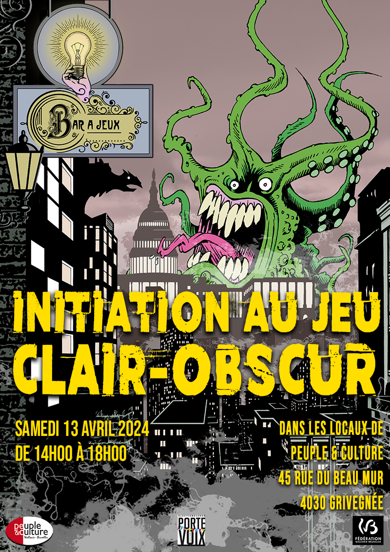 Bar à jeux CLAIR OBSCUR