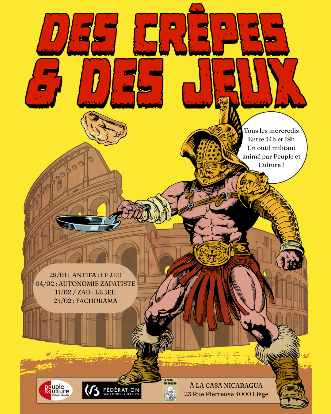 CASA NICARAGUA 23 Rue Pierreuse 4000 Liège 1