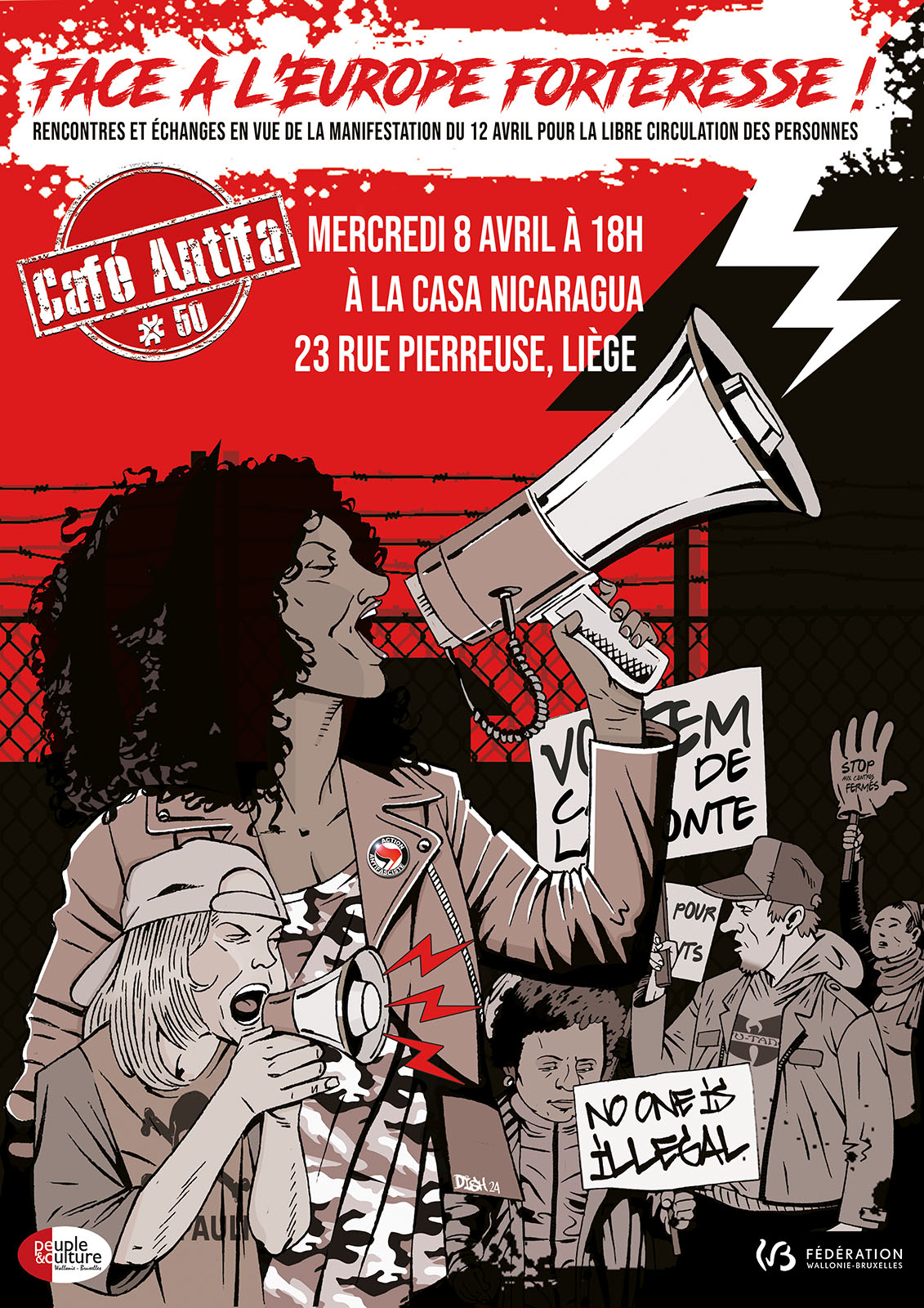 CAF50 Slogan Vottem 2026